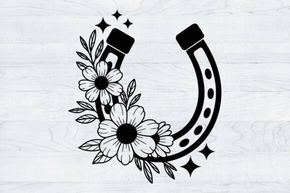 Floral Cowgirl Boots SVG, Ladies Boots