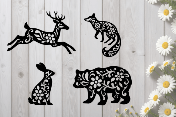 Floral Forest Animals SVG Review