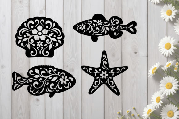 Floral Sea Animals SVG Review